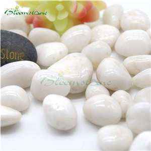 High Polished Withe Pebble Stone For Landscaping
