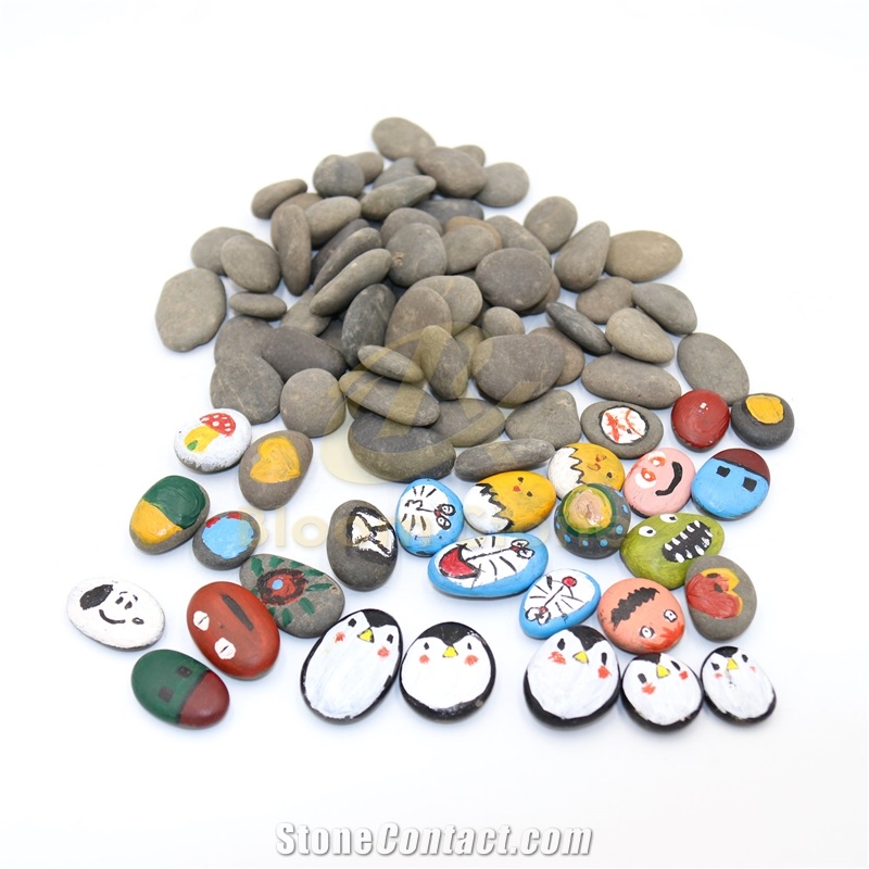 Mixed Washed Pebbles Painting Rock For Kids