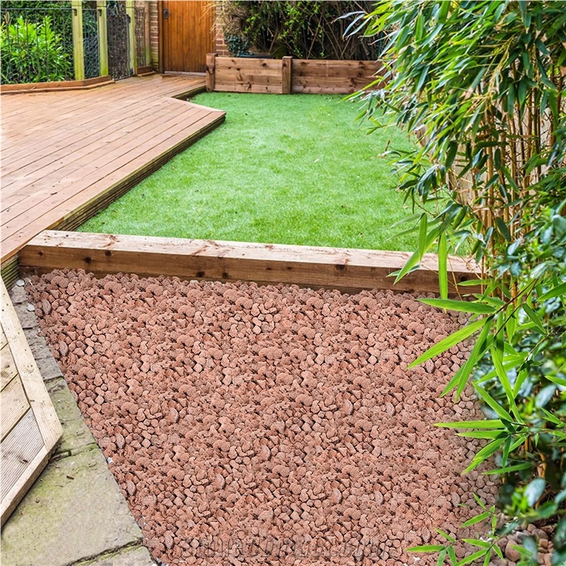 Naturel Red Lava Rock For Landscaping And Fire Pit