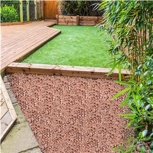 Naturel Red Lava Rock For Landscaping And Fire Pit