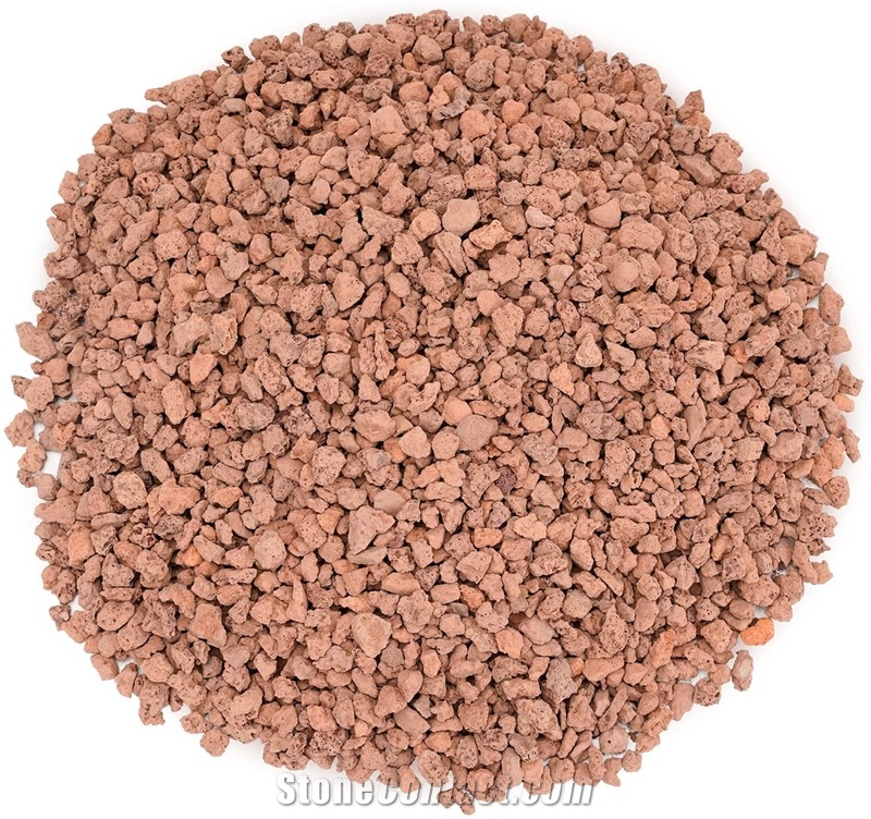 Naturel Red Lava Rock For Landscaping And Fire Pit
