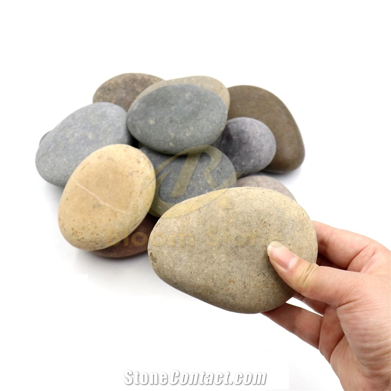 Pebble Stone River Rocks For Painting White