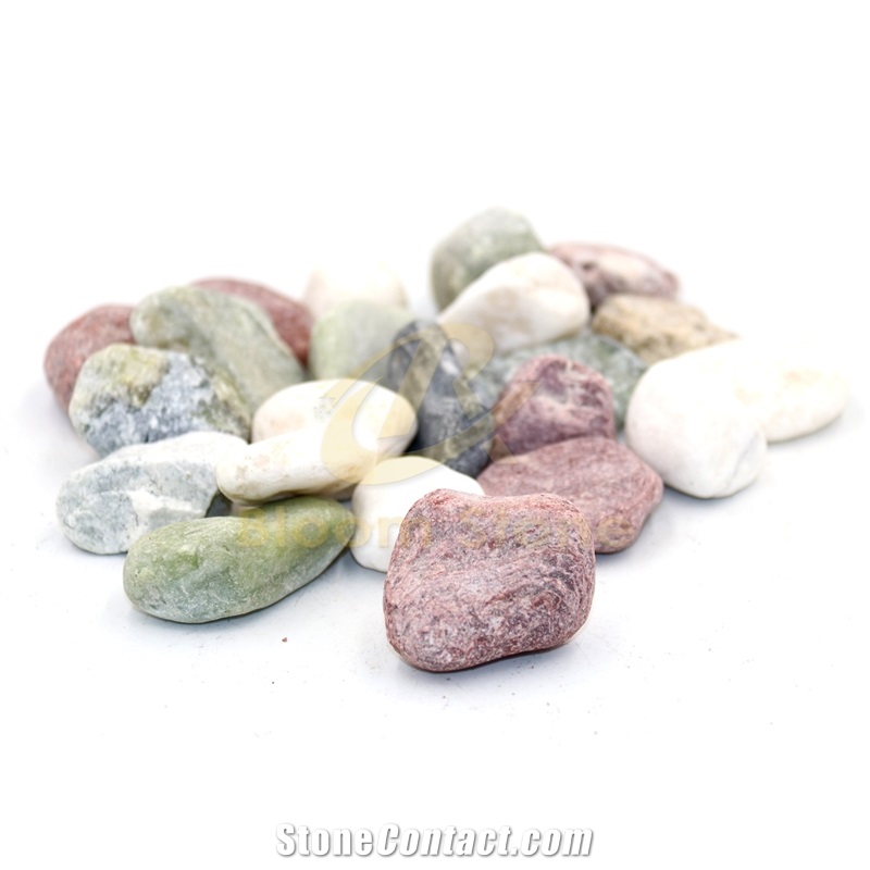 Polished Mixed Gravel Pebbles