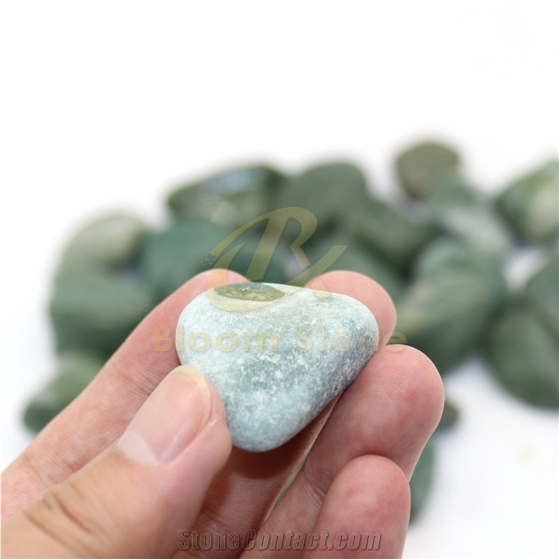 Polished Turquoise Gravel Pebbles From China