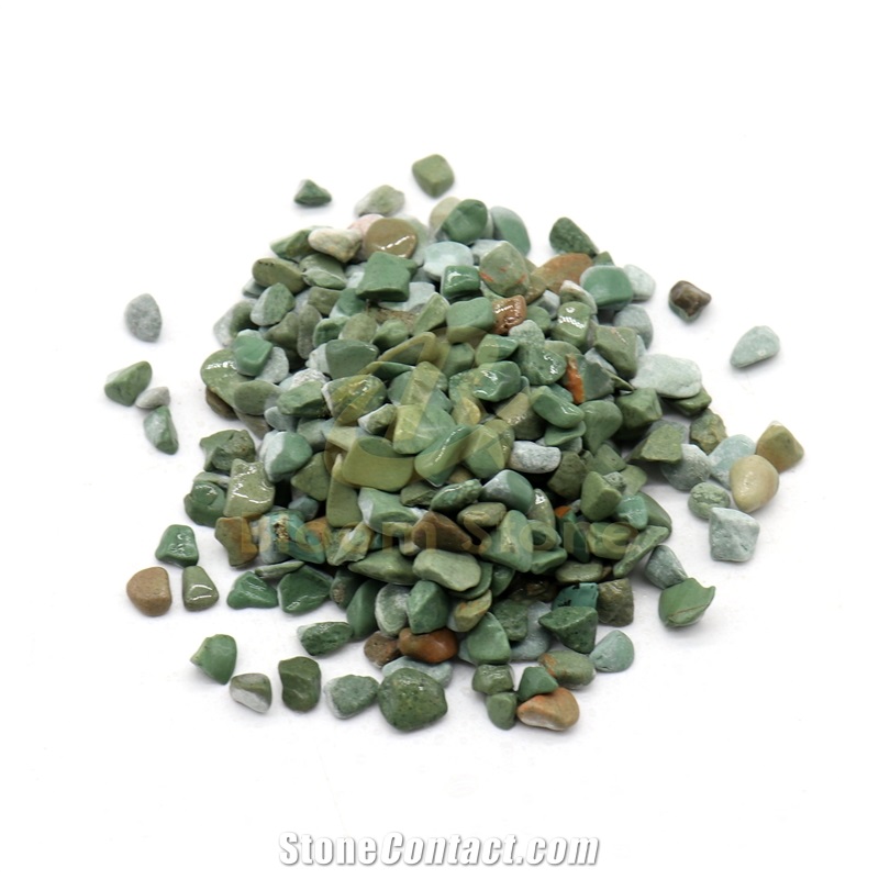 Polished Turquoise Gravel Pebbles From China