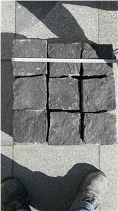 Black Basalt Cube Stone, Cobble Stone Pavers Black Basalt Cube Stone, Cobble Stone Pavers