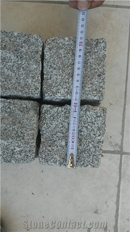 Black Basalt Cube Stone, Cobble Stone Pavers