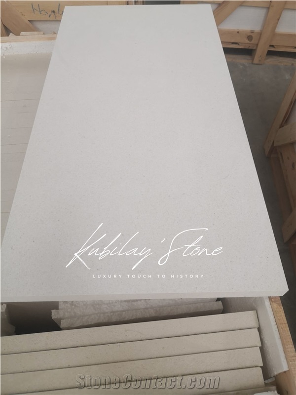 Turkish Limestone Tiles, Finike White Limestone
