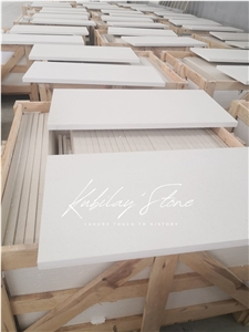Turkish Limestone Tiles, Finike White Limestone