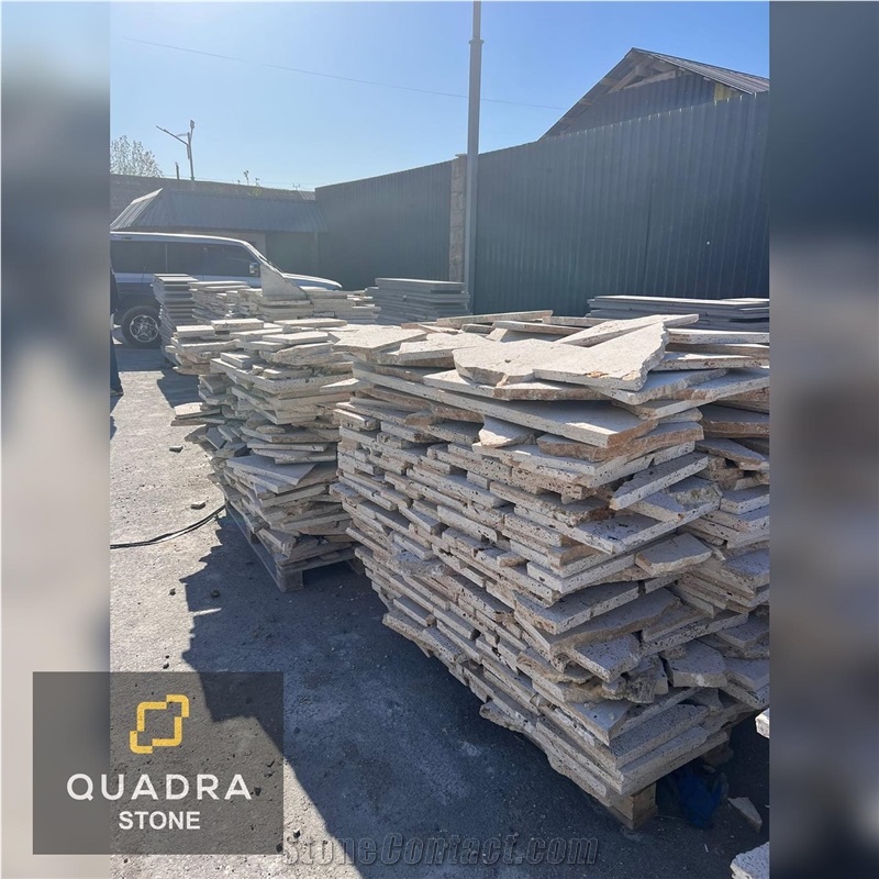 Armenia Beige Travertine Brecchia Tiles- Autumn Promotion