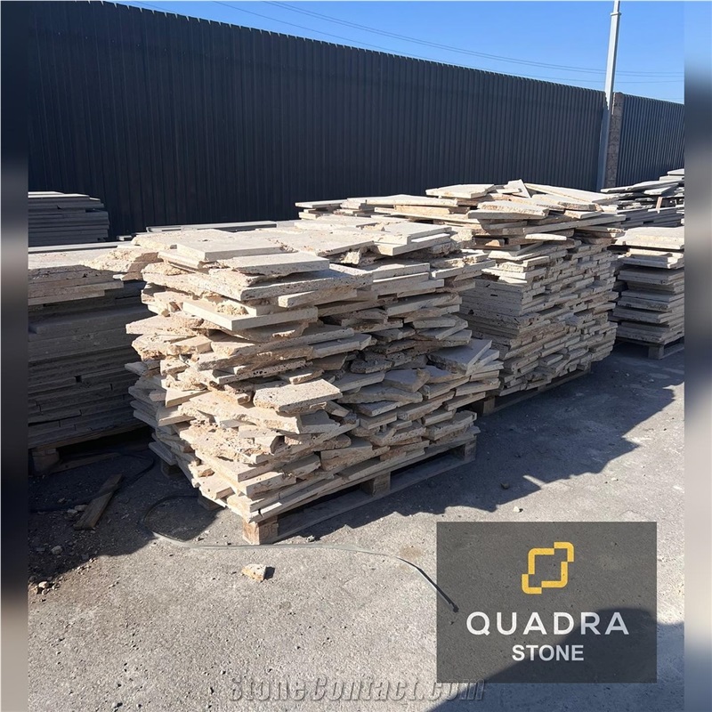 Armenia Beige Travertine Brecchia Tiles- Autumn Promotion