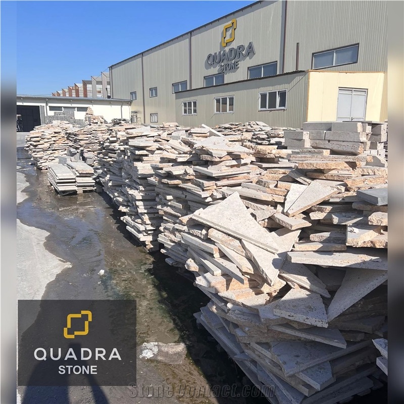 Armenia Beige Travertine Brecchia Tiles- Autumn Promotion