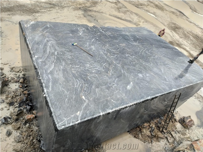 Dark River Marble & Golden River Marble Blocks