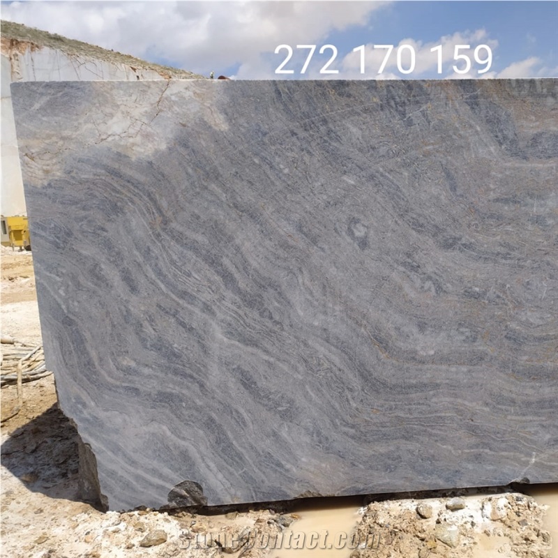 Wave Gray Marble Blocks
