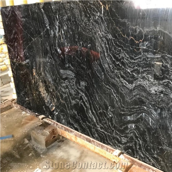 Dark River Marble & Black Golden River Marble Quarry
