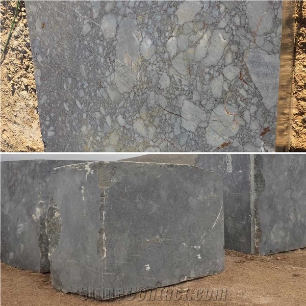 Dove Grey Marble, Gravel Gray Marble,Wave Gray Marble Quarry