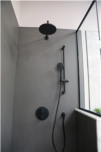 Neolith Lava, Honed Sintered Stone Shower 6Mm