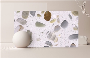Baba Rum Terrazzo Slabs