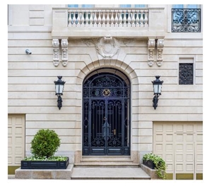 Facade, Building Ornaments With Marble