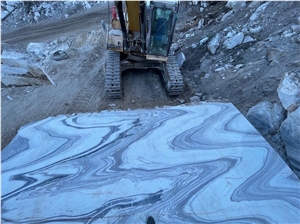Blue Wave Marble Blocks