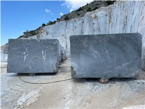 Graphite Blue Marble Blocks
