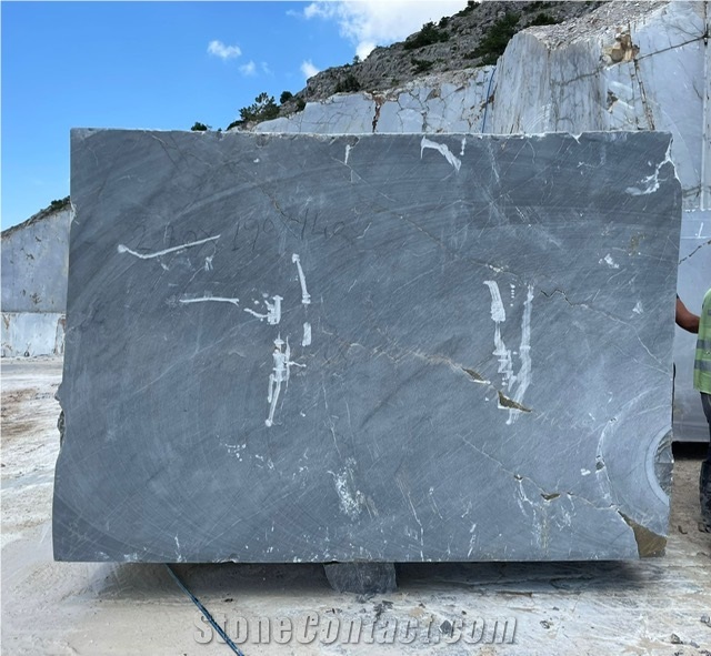Graphite Blue Marble Blocks