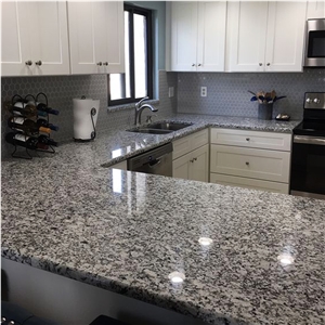 Grey G623 Granite Kitchen Countertop