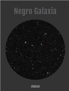 Granito Negro Galaxia - Black Galaxy Granite Slabs Granito Negro Galaxia - Black Galaxy Granite Slabs
