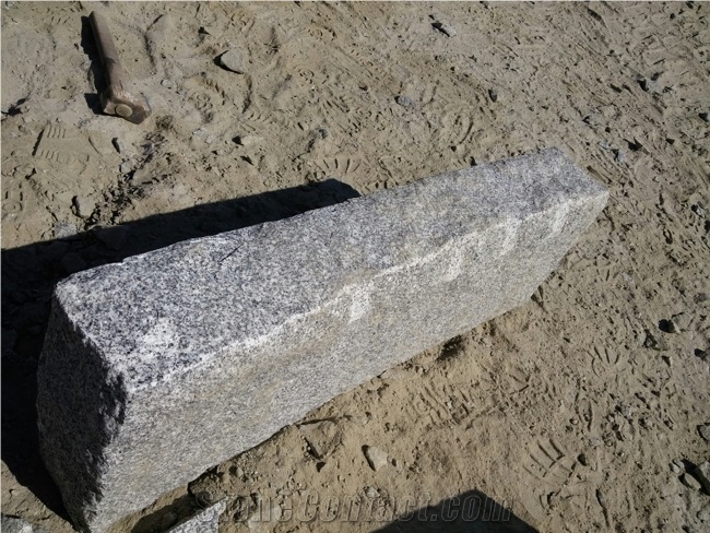 Bergama Grey Granite Kerbstones, Curbstones
