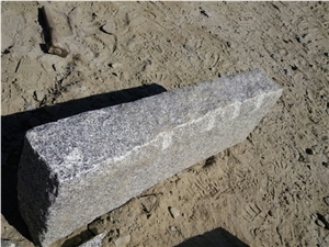 Bergama Grey Granite Kerbstones, Curbstones