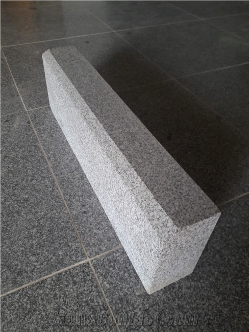 Bergama Grey Granite Kerbstones, Curbstones