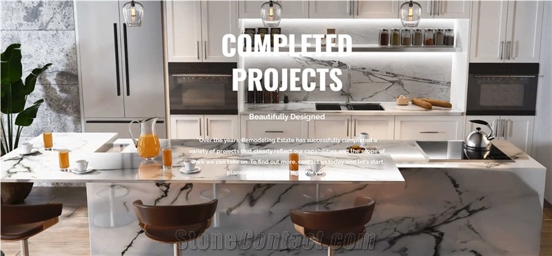 Sintered Stone Kitchen Countertops