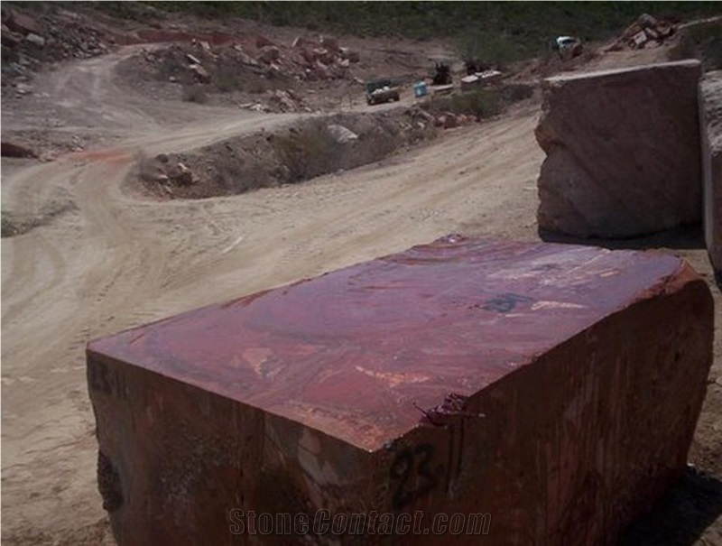 Onice Rosso Vulcano-Rojo Vulkano Onyx Blocks