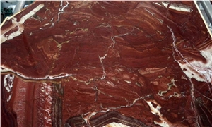 Onice Rosso Vulcano-Rojo Vulkano Onyx Slabs