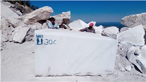 Statuario Mina Reale Marble Blocks