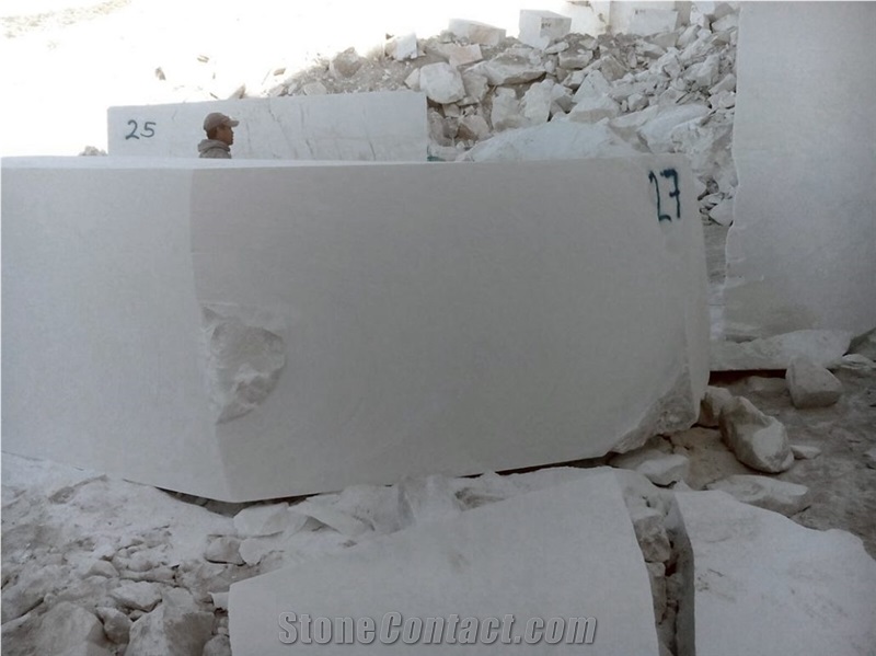 Statuario Mina Reale Marble Blocks