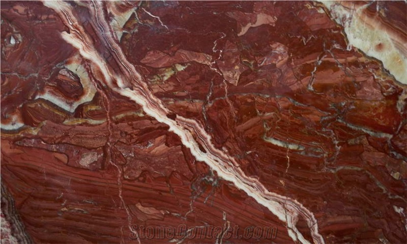 Onice Rosso Vulcano- Rojo Vulkano Onyx Quarry