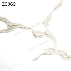 Quartz Slabs Calacatta White Jumbo Size