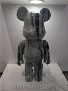 CNC Carving Bear Sculptures