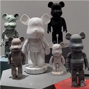 CNC Carving Bear Sculptures