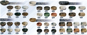 Marble Oval Basin, Round Basin, Wash Basins