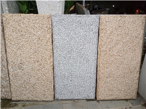 Vietnam Yellow Granite Cobble Stone, Pavers, Cube Stone