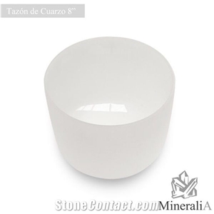 Natural Quartz Bowls, Candle Jars