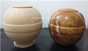 SOCCER BALL FUNERAL URNS, ASH URNS, CREMATION URNS