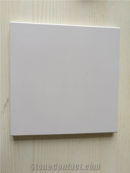 Super Thin 12/13/15Mm White Nano Glass Stone Crystallized