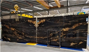 Cosmic Gold Tauros Magma Gold Granite Titanium Gold Slabs