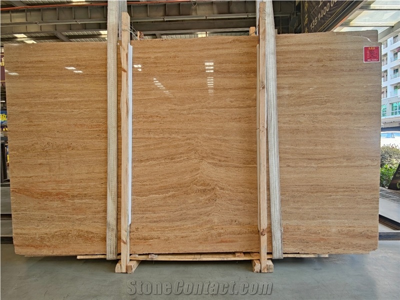 Noce Travertine Slabs & Tiles Brown Travertine Tiles