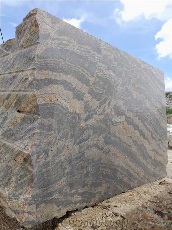 Kashmir Gold Granite Blocks