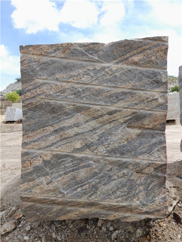 Kashmir Gold Granite Blocks