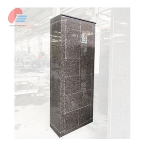 India Mahogony Granite 18 Niche Columbairum
